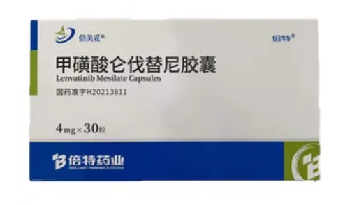 【倍美妥】甲磺酸仑伐替尼胶囊 价格¥3360.00,购买药店北京美信康年大药房,适应症适用于既往未接受过全身系统治疗的不 【倍美妥】甲磺酸仑伐替尼胶囊 价格¥3360.00,购买药店北京美信康年大药房,适应症适用于既往未接受过全身系统治疗的不